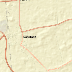 Karstädt Street Map
