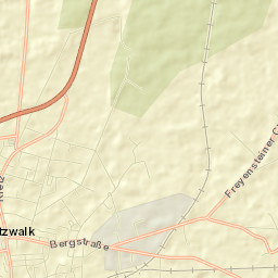 Pritzwalk Street Map