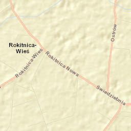 Świedziebnia Street Map