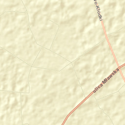 Krzynowłoga Mała Street Map