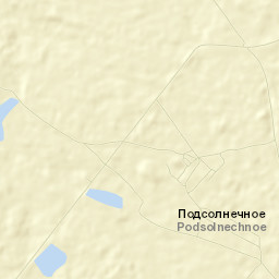 Podsolnechnoye Street Map