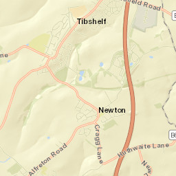 Tibshelf Street Map