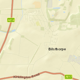 Bilsthorpe Street Map