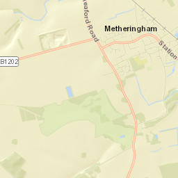 Metheringham Street Map