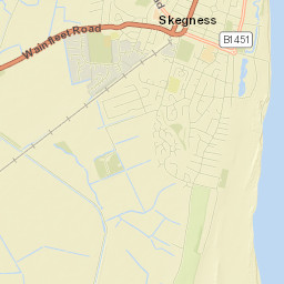 Skegness Street Map