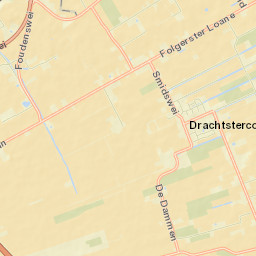 Drachtstercompagnie Street Map