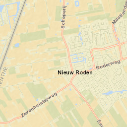 Nieuw-Roden Street Map