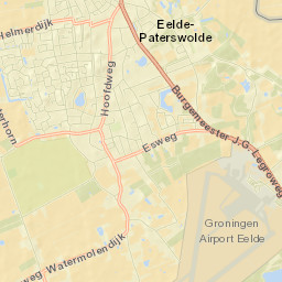 Paterswolde Street Map