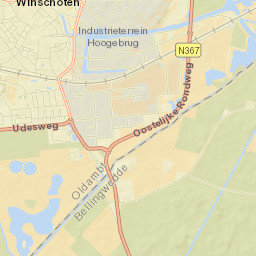 Winschoten Street Map