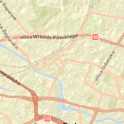 Bydgoszcz Street Map