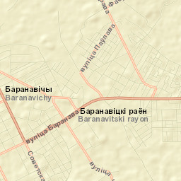 Horad Baranavichy Street Map