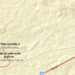 Nikolayevka Street Map