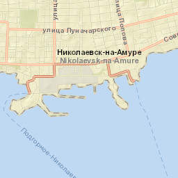 Nikolayevsk-on-Amure Street Map