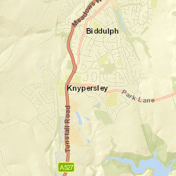 Biddulph Street Map