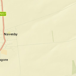 Navenby Street Map