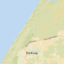 De Koog Street Map
