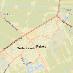 Oude Pekela Street Map
