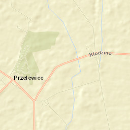 Przelewice Street Map