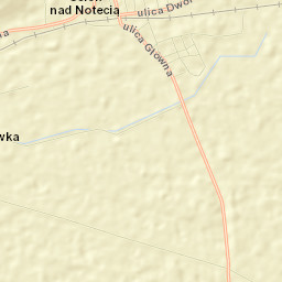 Osiek nad Notecią Street Map