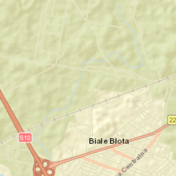 Białe Błota Street Map