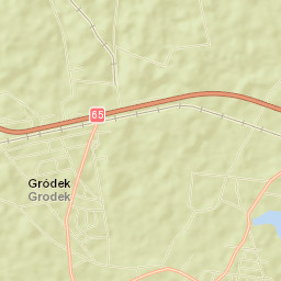Grudki Street Map