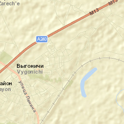 Vygonichi Street Map