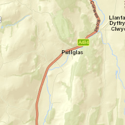 Denbighshire Street Map