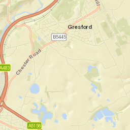 2 Church Green, Gresford, Wrexham LL12 Street Map