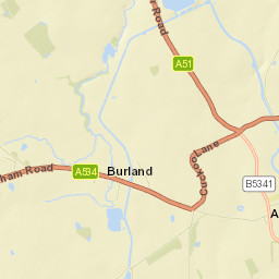 Cuckoo Lane, Nantwich, Cheshire East CW5 Street Map