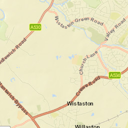 1 Mulberry Road, Crewe, Cheshire East Street Map