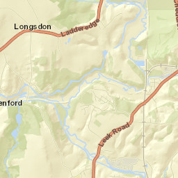 Cheddleton Street Map