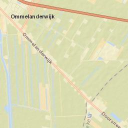 Ommelanderwijk Street Map