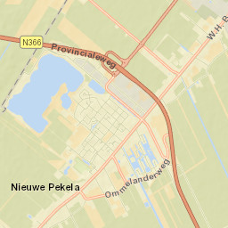 Nieuwe Pekela Street Map