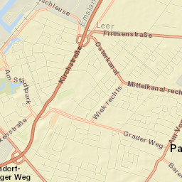 Papenburg Street Map