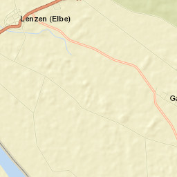 Lenzen Street Map