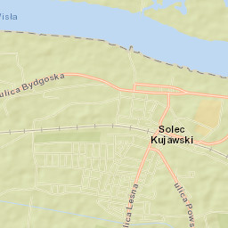 Solec Kujawski Street Map