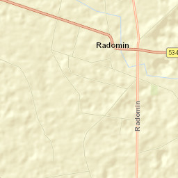 Radomin Street Map
