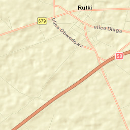 Rutki-Kossaki Street Map