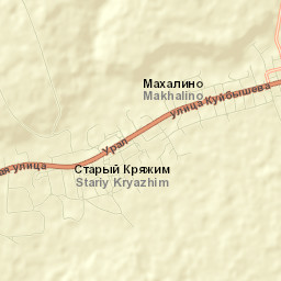 Makhalino Street Map