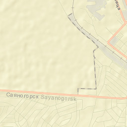 Sayanogorsk Street Map