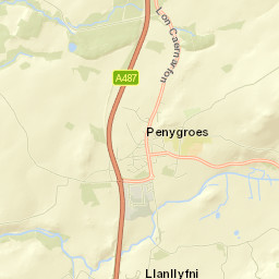 8 Clynnog Road, Penygroes, Caernarfon Street Map