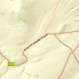 1 Bryn Chwareu Cottages, Pentre-celyn Street Map