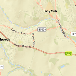 Brymbo Street Map