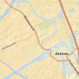 Akkrum Street Map