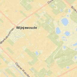 Wijnjewoude Street Map