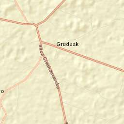 Grudusk Street Map