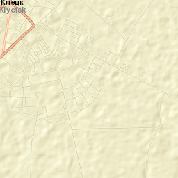 Klyetsk Street Map