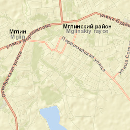 Mglin Street Map