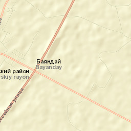 Bayanday Street Map