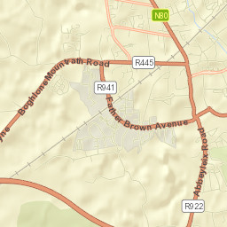 Portlaoise Street Map